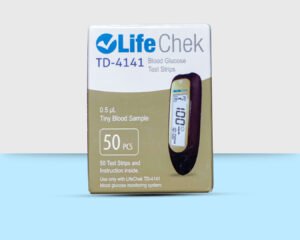 Lifecheck Glucometer with 50 strips pack